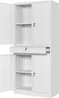 Yizosh Metal Garage Storage Cabinet by Yizosh