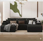 105" Convertible Sectional Couch by Unknown