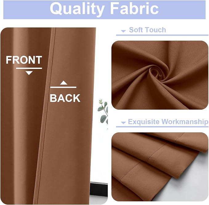 Simplebrand Sun Baked Blackout Curtains - Image 3