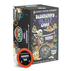 Bones Coffee Company Blueberry Blast Cake, Blueberry Pancake Flavored Coffee Pods, Low Acid Medium Roast Single-Serve Bones Cups, For 1.0 & 2.0 K-Cups Brewers Coffee Maker, 12 Count