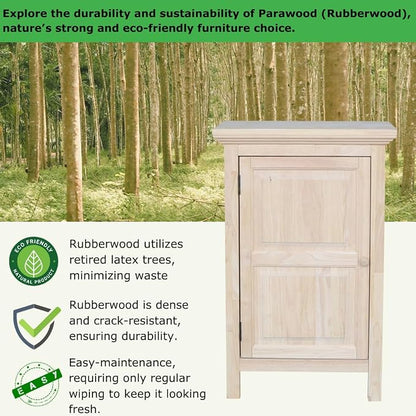 International Concepts Home Accents Unfinished 36" Single Jelly Cabinet - Image 3