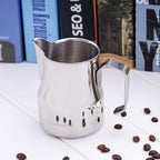 Easyworkz Espresso Steaming Pitcher Stainless Steel 12 oz Coffee Frothing Picther Milk Jug Cappuccino Latte Art Cup