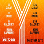 Yerbaé Energy Seltzer & Beverage Bundle - 16oz & 12oz Variety 24-Pack, 0 Sugar, 0 Calories, 0 Carbs, Energized by Yerba Mate & Plant-Based