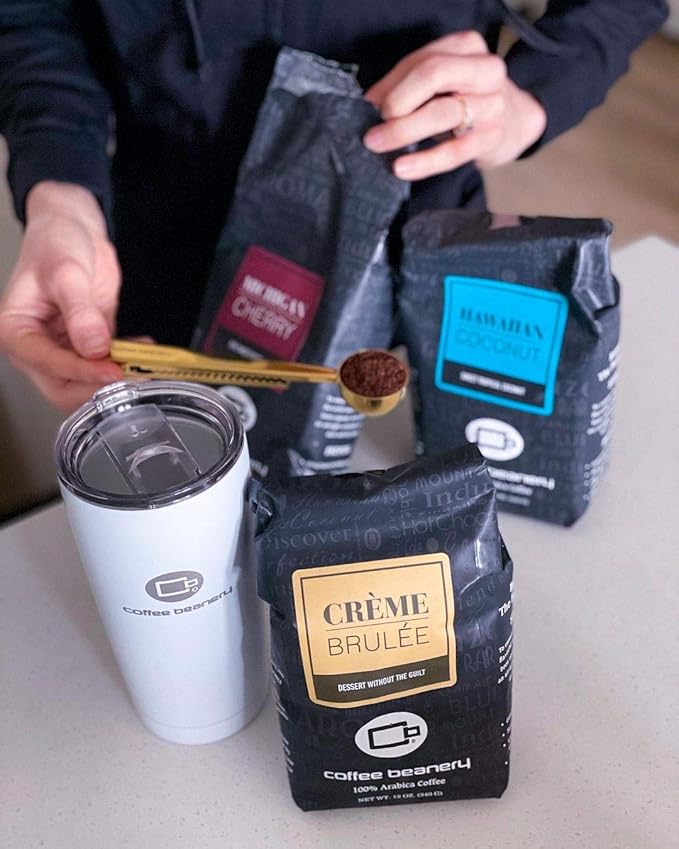 Creme Brulee Flavored Coffee SWP Decaf, Specialty Arabica Coffee, Medium Roast, 12 ounce, Automatic Drip (Ground)