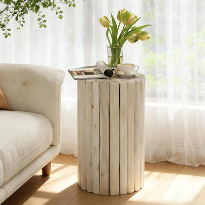 DUHOME Boho Round Side Table - Image 4