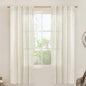 Light Filtering Linen Curtains 72 inches Long by LAMIT