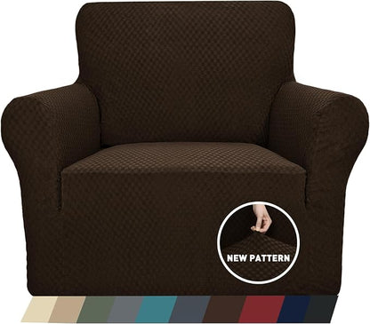 ZNSAYOTX 1 Piece Jacquard Chair Slipcovers by ZNSAYOTX
