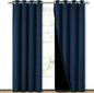 NICETOWN Full Shading Curtains 90" Long 2 Panels Set by NICETOWN
