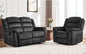 EBELLO 2 Pieces Reclining Loveseat Couch Furniture Set, Soft Fabric Manual by EBELLO