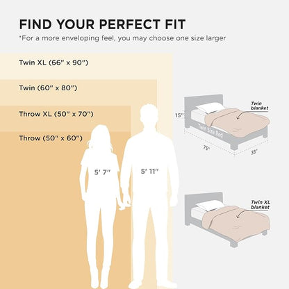 Bedsure GentleSoft Fleece Blanket Twin Size Black - Image 6
