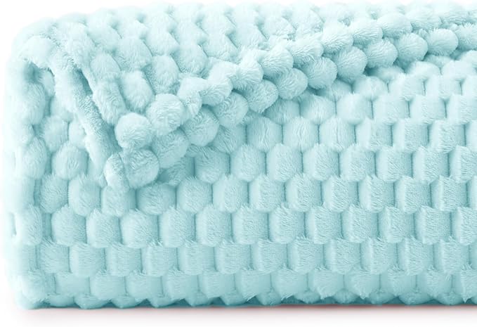 BEDELITE Cloud Blue Throw Blanket - Image 2