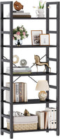 DUMOS 5-Tier Bookshelf, Modern Tall Bookcase, Open Storage Display Shelf by DumosLifestyle