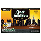 Chock Full o'Nuts Colombian Coffee, Compatible with K-Cup Pods, 12 CT (Pack of 3)