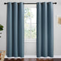 NICETOWN Smoky Blue Blackout Curtains 78 inches Length by NICETOWN