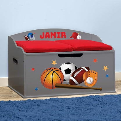 DIBSIES Personalized Creative Wonders Toy Box, 30 x 19.25 x 18 inches, - Image 3