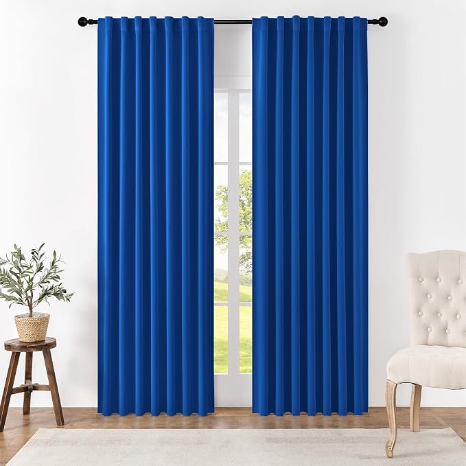 Joydeco 90 Inch Blackout Curtains by JOYDECO