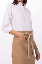 Chef Works Unisex Austin Half Bistro Apron
