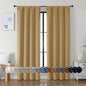 Simplebrand Ava Gold Blackout Curtains by Simplebrand