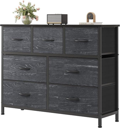 Sweetcrispy 7 Drawer Dresser, Fabric Storage Tower Organizer by Sweetcrispy