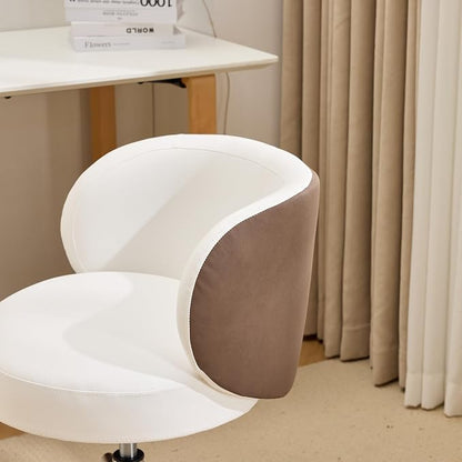 VINGLI Cute Small Swivel Desk Chair Comfy - Image 2