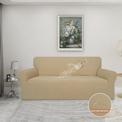 Easy-Going 100% Waterproof Couch Cover, 3 Cushion Couch Slipcover - Image 3