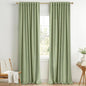 INOVADAY 100% Blackout Linen Curtains by INOVADAY