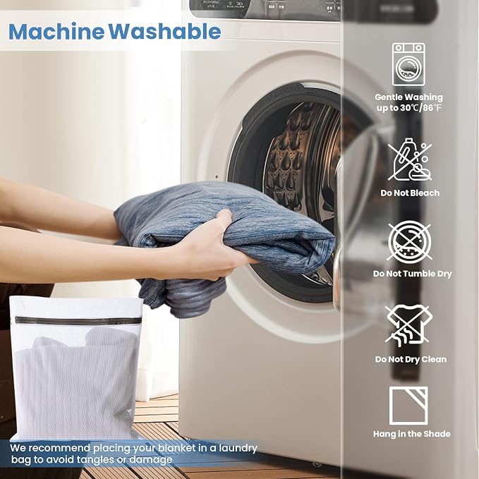 OIGAE Cooling Blanket for Hot Sleepers - Image 7