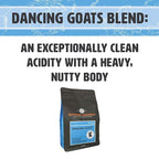 Batdorf & Bronson Dancing Goats Blend, Whole Bean Coffee, 12 oz (2 Pack)