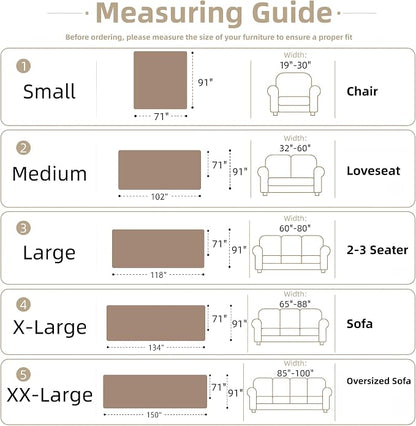 Couch Cover for Dogs Washable Sofa Cover, Sectional Couch Covers, Sofa Covers - Image 3