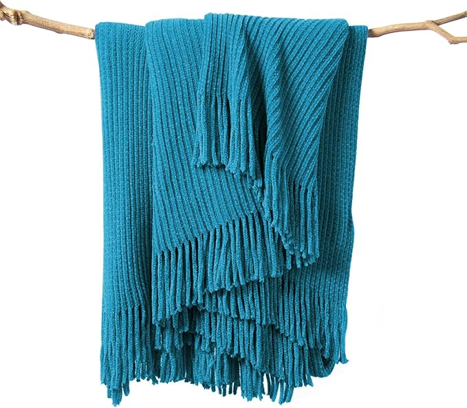lifein Chenille Throw Blanket 50x60 by lifein