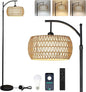 Arc Floor Lamp with Remote Control, Dimmable LED Floor Lamp with 3 Color by EYASSI