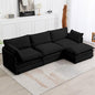 112'' Sectional Modular Cloud Couch, Oversized L Shaped 3 Seat Sofa by ROWHY