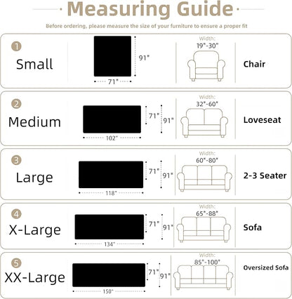 Couch Cover for Dogs Washable Sofa Cover, Sectional Couch Covers, Sofa Covers - Image 2