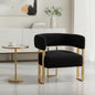 Modern Barrel Accent Chair by DMFurniture