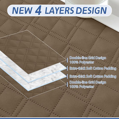 Arfntevss Recliner Sectional Couch Covers 1OO% Waterproof L Shape Sofa Cover - Image 3