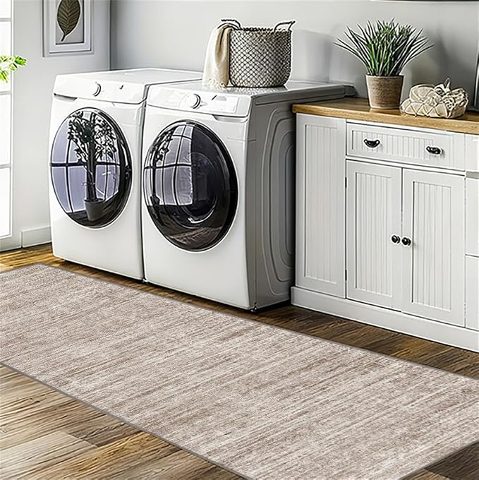 2x10 Runner Rug Non-Slip，Modern Abstract 10ft Washable Runner Rugs - Image 8