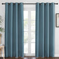 NICETOWN Blackout Curtains 84 Inch Length, Thermal Insulated Room Darkening by NICETOWN