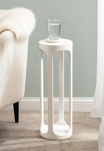 Kate and Laurel Dahl Modern Wooden Round Drink Table, Transitional Circle - Image 2