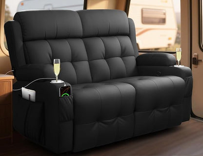 RV Loveseat Recliner Sofa, Wall Hugger Recliners by TiooiiReclinerSofa