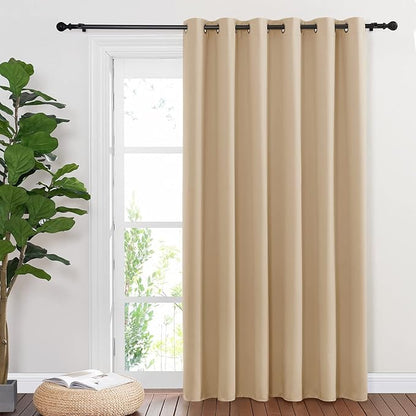 NICETOWN Sliding Door Blinds Window Treatment, Privacy Thermal Drapes - Image 8