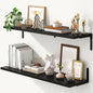 Fun Memories Deep Floating Shelves, 36W x 8D Floating Shelves Set of 2 by FunMemories