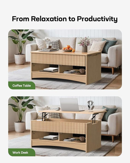 Marsail Lift Top Coffee Table - Image 7