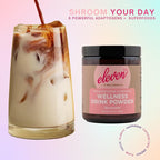 Eleven TLC, Shroomie Master Mind Coffee Substitute, Caffeine-Free Energy, 8 Mushrooms + Superfoods, Developed by MD, Non-Reactive Glass Jar