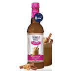 Jordan's Skinny Syrups Sugar Free Coffee Syrup, Brown Sugar Cinnamon Flavor Drink Mix, Zero Calorie Flavoring for Latte, Protein Shake, Food and More, Gluten Free, Keto Friendly, 25.4 Fl Oz, 1 Pack