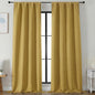 Simplebrand Bright Gold Blackout Curtains by Simplebrand