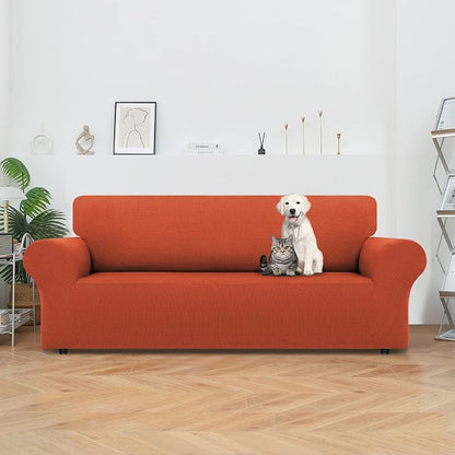 LURKA Stretch Sofa Slipcovers 1 Piece Couch Covers - Image 2