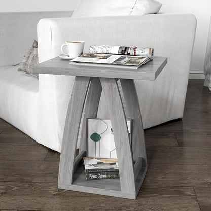 FROMJBEST End Tables Living Room, Side Table Beside Sofa, Nightstand - Image 6