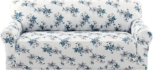 H.VERSAILTEX Floral Pattern Couch Covers by HVERSAILTEX
