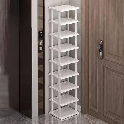 SAN HE Bamboo Shoe Rack 17 Tier- Vertical Shoe Rack - Image 9