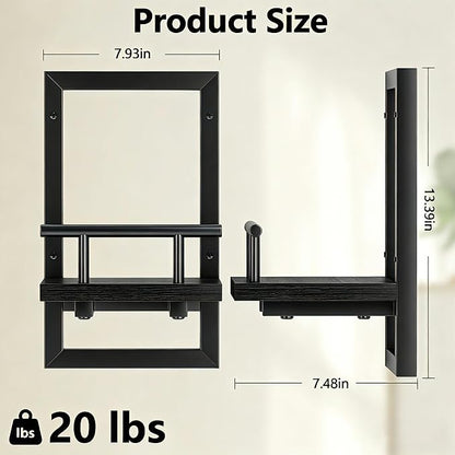 Sbosbo Floating Shelves for Wall, Plant Shelf Indoor, Wall Planters for Indoor - Image 3